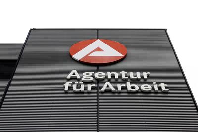 Agentur fuer (f?r) Arbeit-stock-foto