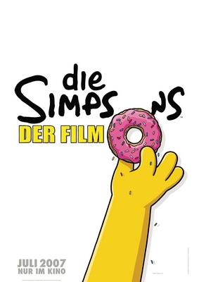 Die Simpsons Der Film Filmplakat Regie David Silverman aka The Simpsons Movie DIE SIMPSONS-stock-foto