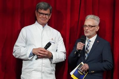 Premiere der neuen Palazzo Spielzeit 2024/25 im Spiegelpalast in Stuttgart. Jede Menge Magie, Humaor, Rhythmus und gute-stock-foto