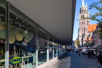 Ikea er?ffnet Popup Store im ehemaligen Kaufhofgeb?ude in N?rnberger Innenstadt, N?rnberg, 02.10.2025-stock-foto