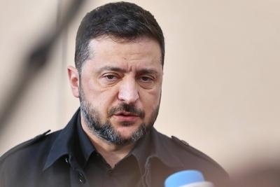 Kopenhagen, D?nemark, 02.10.2025: Bella Center: Treffen Europ?ische Politische Gemeinschaft (EPG): Wolodymyr Selenskyj b-stock-foto