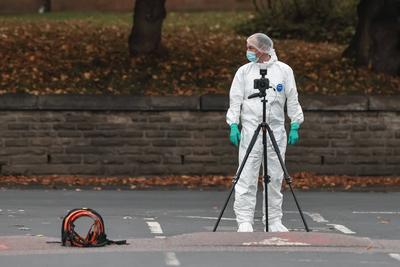Manchester synagogue attack-stock-foto