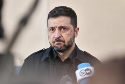 Kopenhagen, D?nemark, 02.10.2025: Bella Center: Treffen Europ?ische Politische Gemeinschaft (EPG): Wolodymyr Selenskyj g-stock-foto