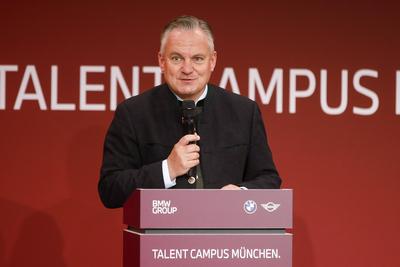 BMW Group er?ffnet Talent Campus in M?nchen-stock-foto