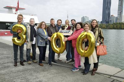 Heinrich Ambrosch, Gregor Seberg, Katharina Schenk, Martin Gruber, Max Fischnaller, Lilian Klebow, Andreas Kiendl, Silvia Lambri, Stefanie Groiss-Horowitz, Sonja Hofmann-stock-foto