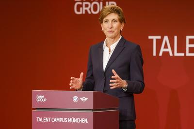 BMW Group er?ffnet Talent Campus in M?nchen-stock-foto