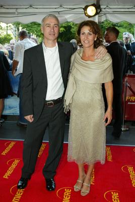 Film The Day After Tomorrow 22.05.2004 Roland Emmerich und Schwester Ute bei der Filmpremiere - The Day After Tomorrow-stock-foto