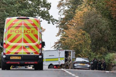 Manchester synagogue attack-stock-foto
