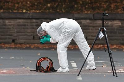Manchester synagogue attack-stock-foto