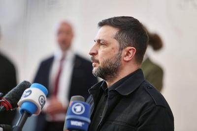 Kopenhagen, D?nemark, 02.10.2025: Bella Center: Treffen Europ?ische Politische Gemeinschaft (EPG): Wolodymyr Selenskyj *-stock-foto