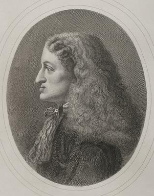 Charles II, the Bewitched (1661-1700). King of Spain (1665-1700). Portrait. Engraving by Masson, 1879. Charles II, the B-stock-foto