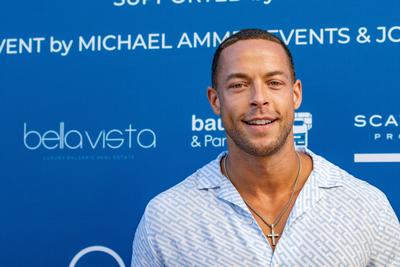 20210807 Leadmonkey.com Media Night ANDRATX, SPAIN - AUGUST 7 2021 : Andrej Mangold at - Leadmonkey.com Media Night on A-stock-foto