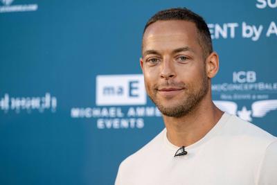 20220611 Media Night im Anima Beach Palma PALMA, SPAIN - JUNE 11 2022 : Andrej Mangold at - Media Night im Anima Beach-stock-foto