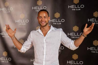 20220528 Opening Hello The Club PALMA, SPAIN - MAY 28 2022 : Andrej Mangold at - Opening Hello The Club on May 28, 2022-stock-foto