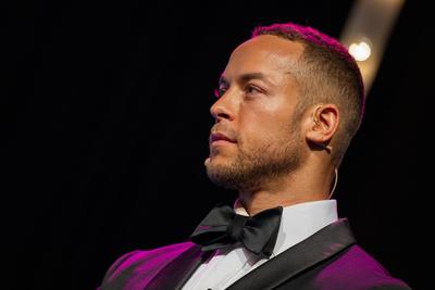 20220904 HERQUL GERMAN BOXING AWARDS BERLIN, GERMANY - SEPTEMBER 4 2022 : Andrej Mangold at - HERQUL GERMAN BOXING AWARD-stock-foto