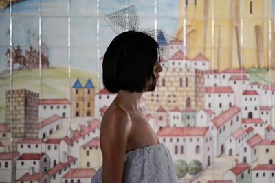 LISBOA FASHION WEEK-stock-foto