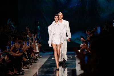 LISBOA FASHION WEEK-stock-foto