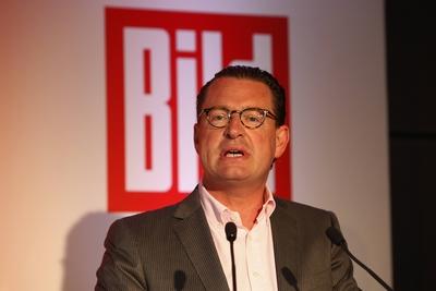 Kai Diekmann Chefredakteur Bild Zeitung Siegerehrung Bild Dir Deine Werbung am 28 05 2009 in der-stock-foto