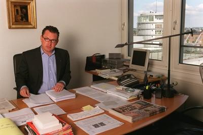 Kai Diekmann (Journalist) 09/02 her Mann Medien Journalismus Journalist Chefredakteur Herausgeber BILD Bild am Sonntag C-stock-foto