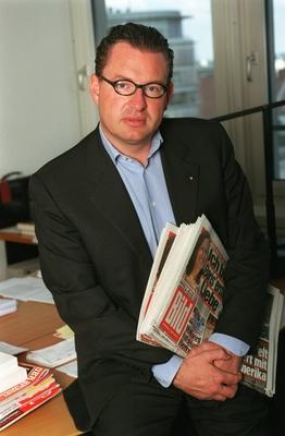 Kai Diekmann Journalist 09 02 her Mann Medien Journalismus Journalist Chefredakteur Herausgeber BI-stock-foto