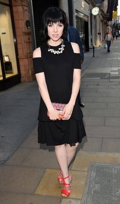 Fendi New Bond Street Store Anniversary Party London UK Carly Rae Jepsen at Fendi New Bond Street-stock-foto