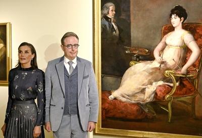 King Philippe & Queen Mathilde welcome King Felipe VI and Queen Letizia (EUROPALIA ESPA?A 2025)-stock-foto