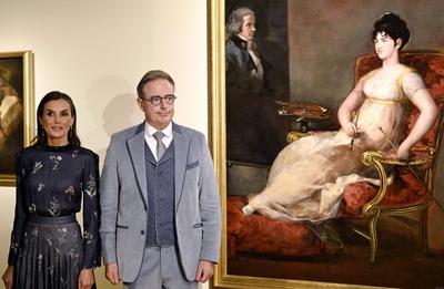 King Philippe & Queen Mathilde welcome King Felipe VI and Queen Letizia (EUROPALIA ESPA?A 2025)-stock-foto