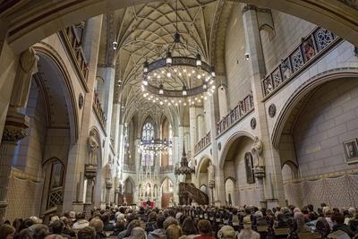 Die Lutherstadt Wittenberg hat zum Reformationstag am Mittwoch (31.10.18) ein grosses Reformationsfest gefeiert. Mehrer-stock-foto