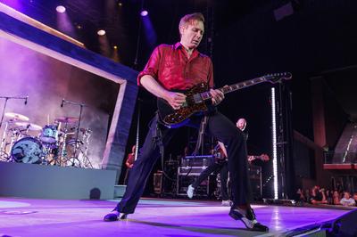 Audrey Tait, Alex Kapranos, Bob Hardy (Franz Ferdinand)-stock-foto