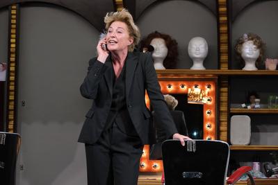 Saskia Fischer bei der Fotoprobe der Kom?die Ein St?ck Gro?stadtrevier im St. Pauli Theater Hamburg, 7.10.2025. Die Kult-stock-foto