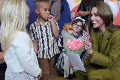 Kate Middleton in Oxford-stock-foto