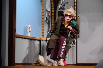 Saskia Fischer bei der Fotoprobe der Kom?die Ein St?ck Gro?stadtrevier im St. Pauli Theater Hamburg, 7.10.2025. Die Kult-stock-foto