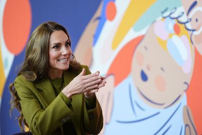 Kate Middleton in Oxford-stock-foto