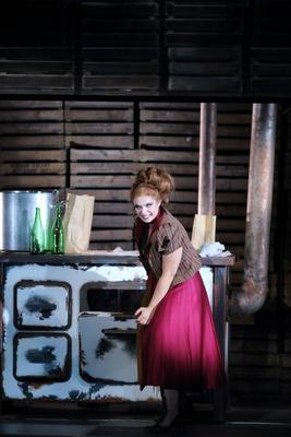 Deutsche Oper Berlin Die drei R?tsel-stock-foto