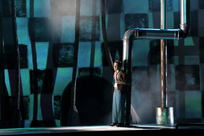 Deutsche Oper Berlin Die drei R?tsel-stock-foto