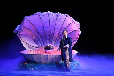 Deutsche Oper Berlin Die drei R?tsel-stock-foto