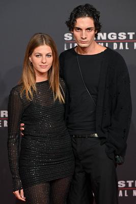 red carpet of the film Springsteen liberami dal nulla-stock-foto