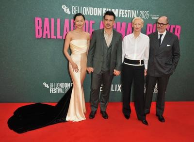 "Ballad of a Small Player" London Fim Festival premiere-stock-foto