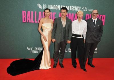 "Ballad of a Small Player" London Fim Festival premiere-stock-foto