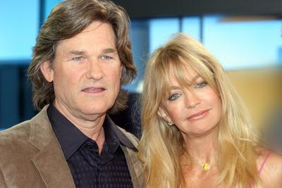 48/ Film: Goldie Hawn & Kurt Russell im Berliner ZDF-Studio, bei J.B. Kerner, Schauspieler, FilmStar, Schauspielerin, F-stock-foto