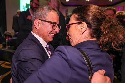 Politisches Symposium zum Abschied von Dr. Mehrdad Payandeh-stock-foto