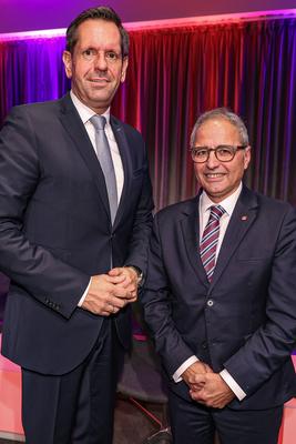 Politisches Symposium zum Abschied von Dr. Mehrdad Payandeh-stock-foto