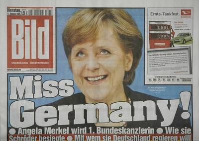 BILD -Ausgabe vom 11.10.2005 10/05 thg Bildzeitung Bild Zeitung Print Medium Medien Stimmungsmache Axel Springer Verlag-stock-foto