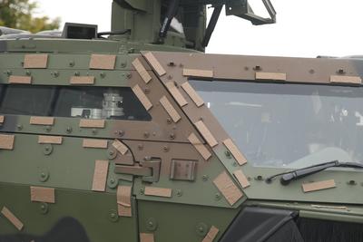 Besuch der Bundestagspr?sidentin und des ukrainischen Parlamentspr?sidenten bei der Artillerieschule in Idar-Oberstein-stock-foto