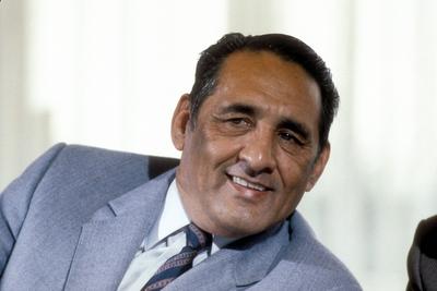 Bildnummer: 52195661  Datum: 23.05.1987  Copyright: imago/Sven SimonPr?sident Jose Napoleon Duarte Fuentes (ESA/PDC) anl?sslich eines Pressetermins, Personen , optimistisch; , El Salvador ,  Politiker, Politik, Pressetermin, Staatspr?sident, Partido Democrata Cristiano, l?chelt; , quer, Kbdia, Portr?t, Randbild, People o0 1987; Aufnahmedatum gesch?tzt-stock-foto