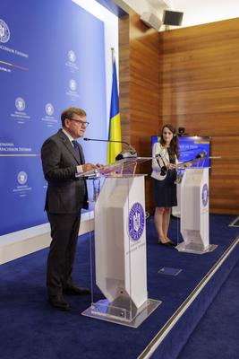 Aussenminister Wadephul reist nach Rumaenien-stock-foto