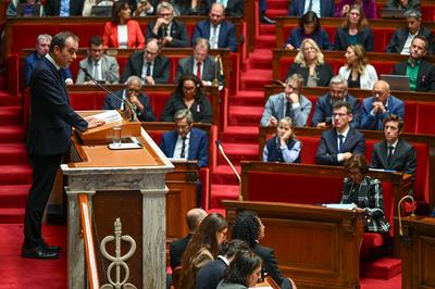 FRANCE-POLITICS/ General Policy Speech by Sebastien Lecornu on 14 October 2025-stock-foto