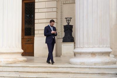 Conductor Cristian Macelaru Receives Honorary Citizenship of Bucharest, Romania-stock-foto