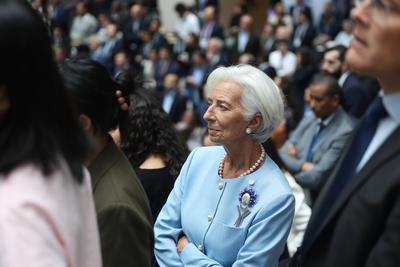 IMF and WB Annual Meetings, The Future of Finance seminas, in Washington, District of Columbia, USA, Washington Dc, Virginia. - 14 October 2025-stock-foto