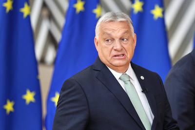 Br?ssel, Belgien, 26.06.2025: Europa-Geb?ude: Europ?ischer Rat: Viktor Orb?n, Ministerpr?sident von Ungarn *** Brussels,-stock-foto